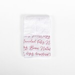 Toalla Social 30x50 Navidad 2026 Letras