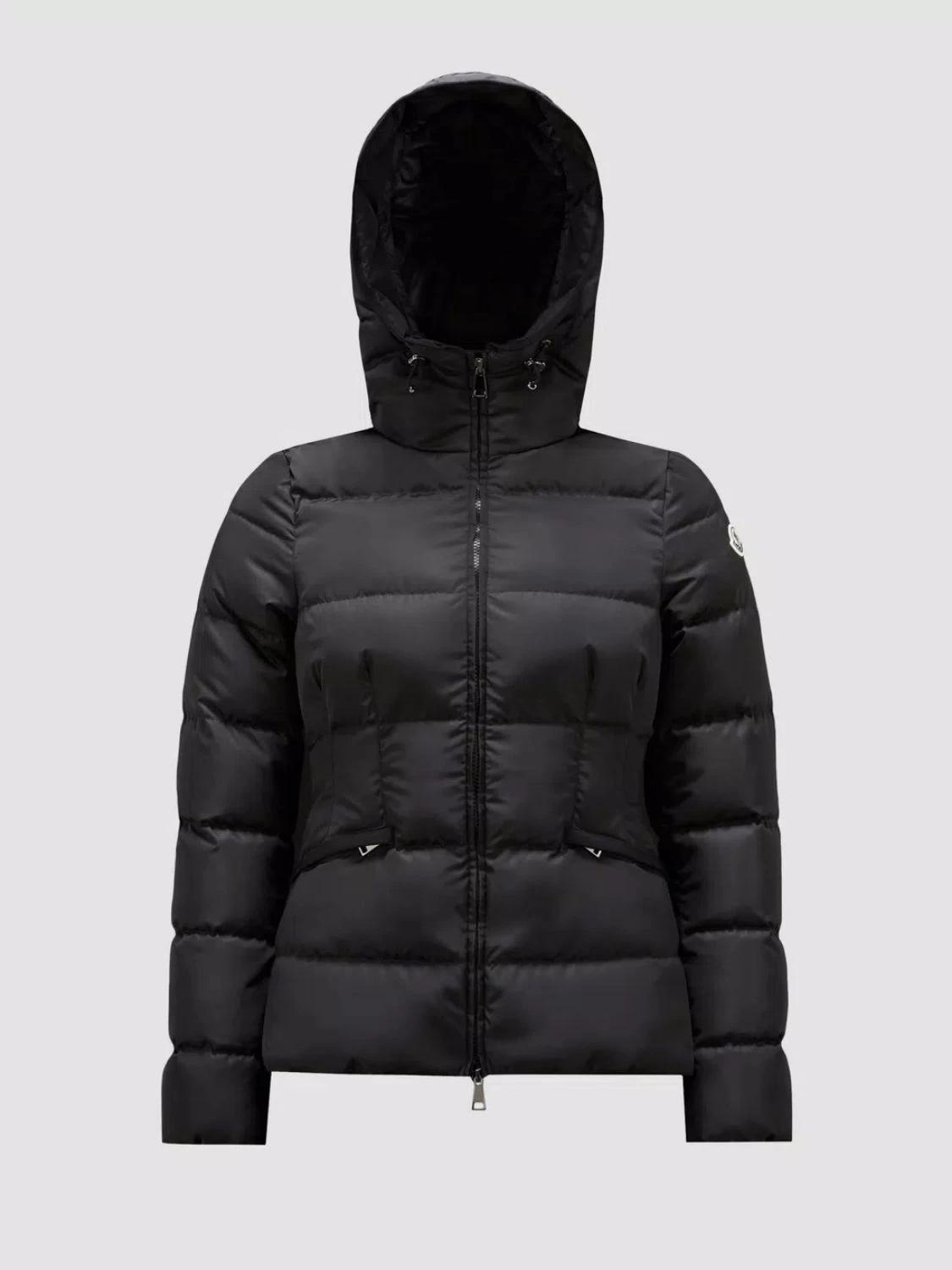 Moncler -Chaqueta con capucha integrada rellena de plumas, AVOCE Negro