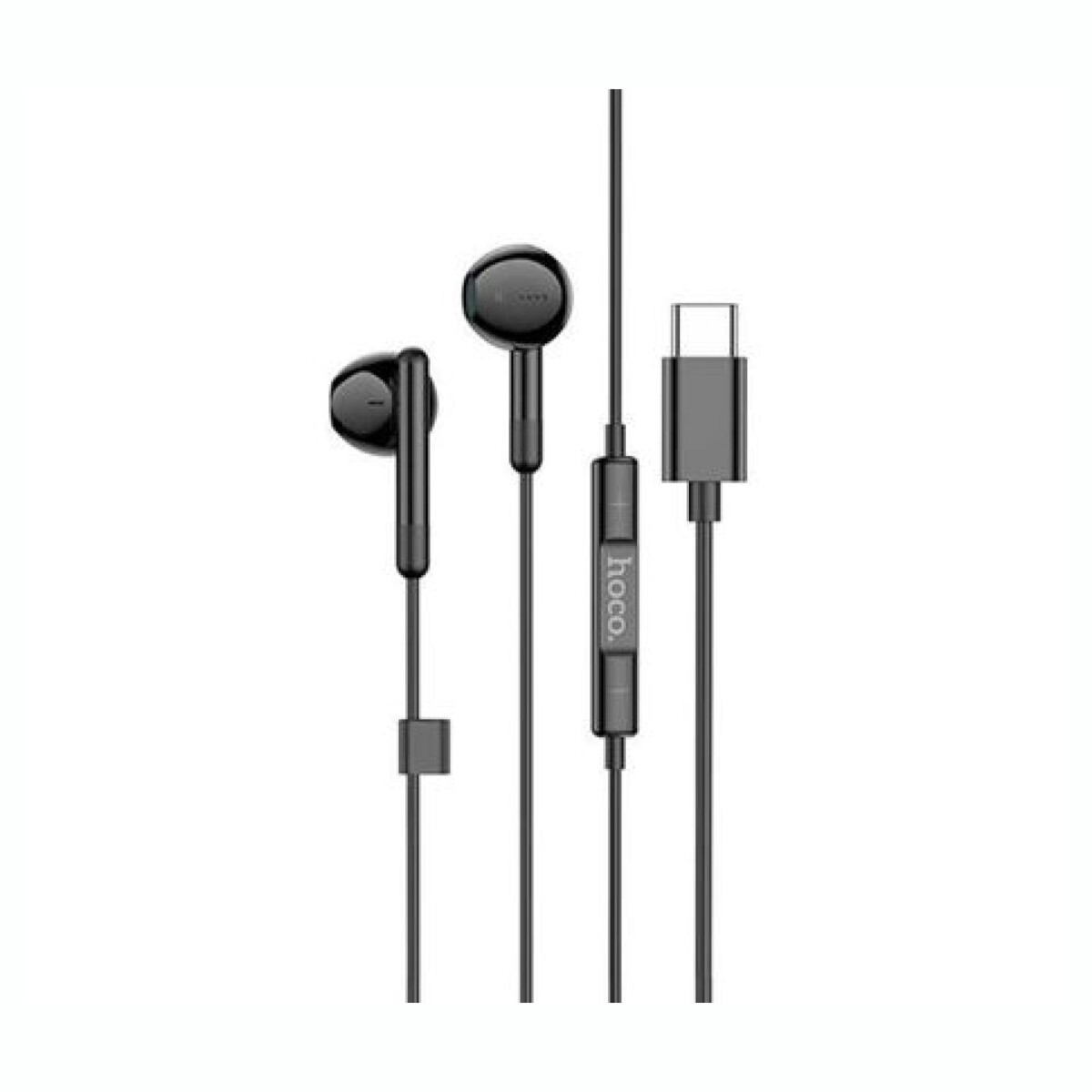 Auriculares Cableados USB-C HOCO M93 Con Micrófono - Black 