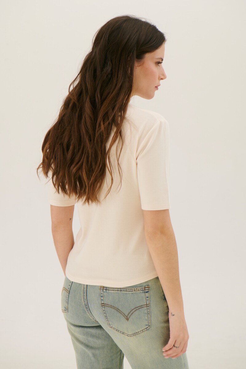 REMERA CODO BEIGE