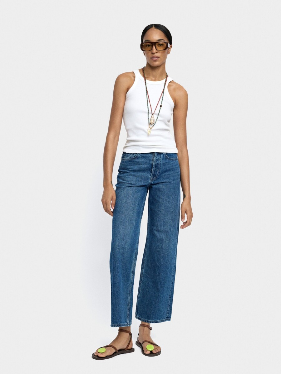 Pantalón Vaquero 100% Algodón azul