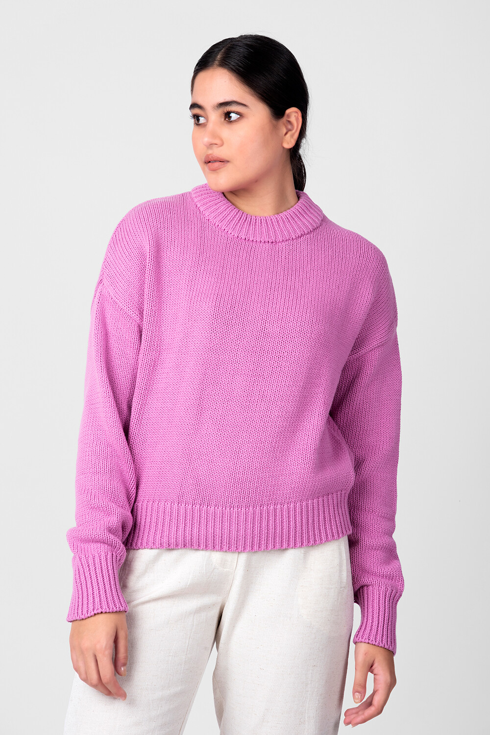 Sweater Solomun Violeta Claro
