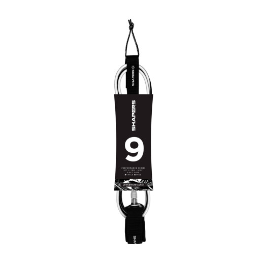Leash Shapers LONGBOARD 9 FT ANKLE Negro/Blanco Leash Shapers LONGBOARD 9 FT ANKLE Negro/Blanco