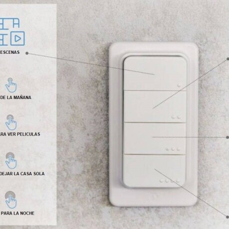 Control Smart Shelly Blu Rc Bluetooth 4 Botones 001