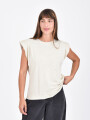 REMERA DIAMANTA BEIGE