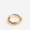 Anillos Medianos y Grandes De metal Anillo De Metal - Dorado