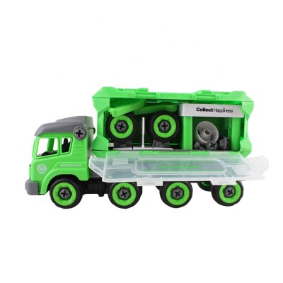 Camión Desarmable a Control Remoto Verde