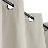 CORTINA ANTISOLAR CASSIE BEIGE C/RELIEVE 137X229CM Unica