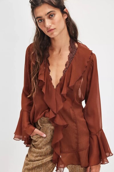 BALI TULULA CHIFFON Marron