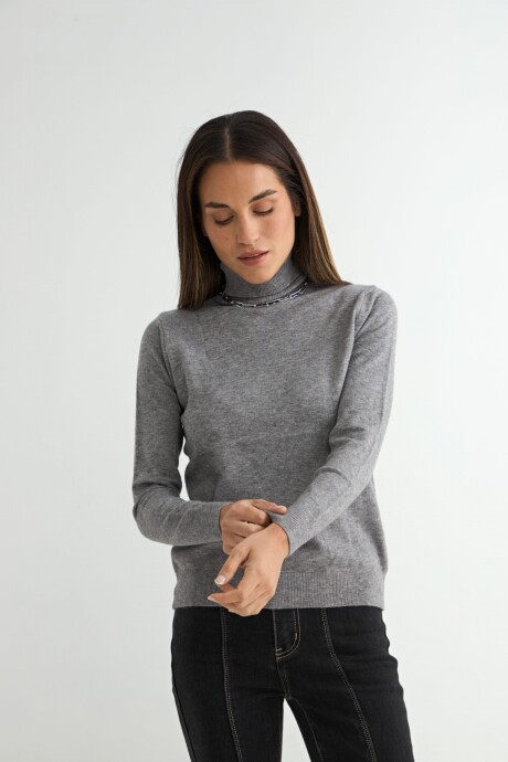 POLERA ARISTATA GRIS