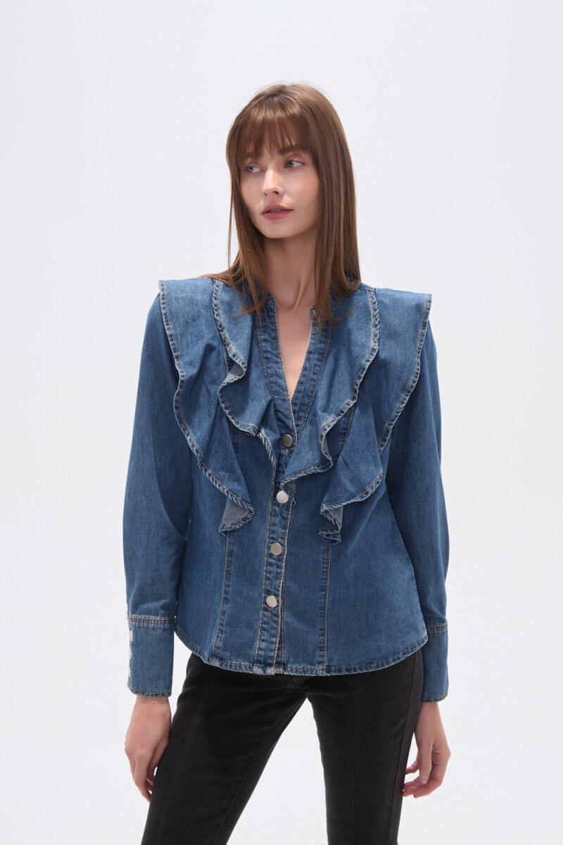 Camisa Walinea - Azul 