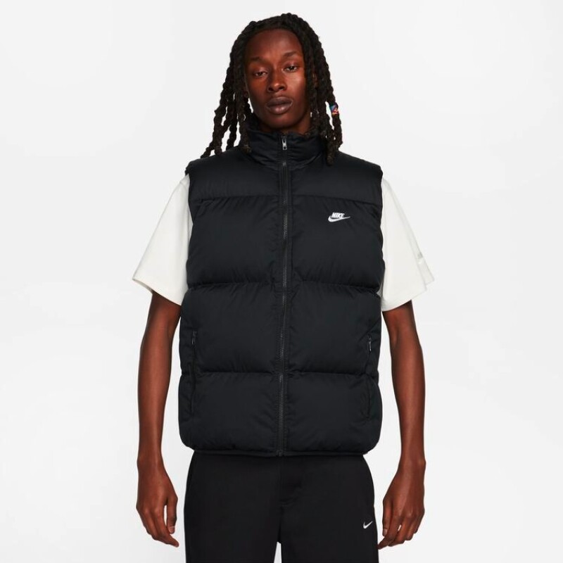 Abrigo Club Puffer Vest de Hombre Negro