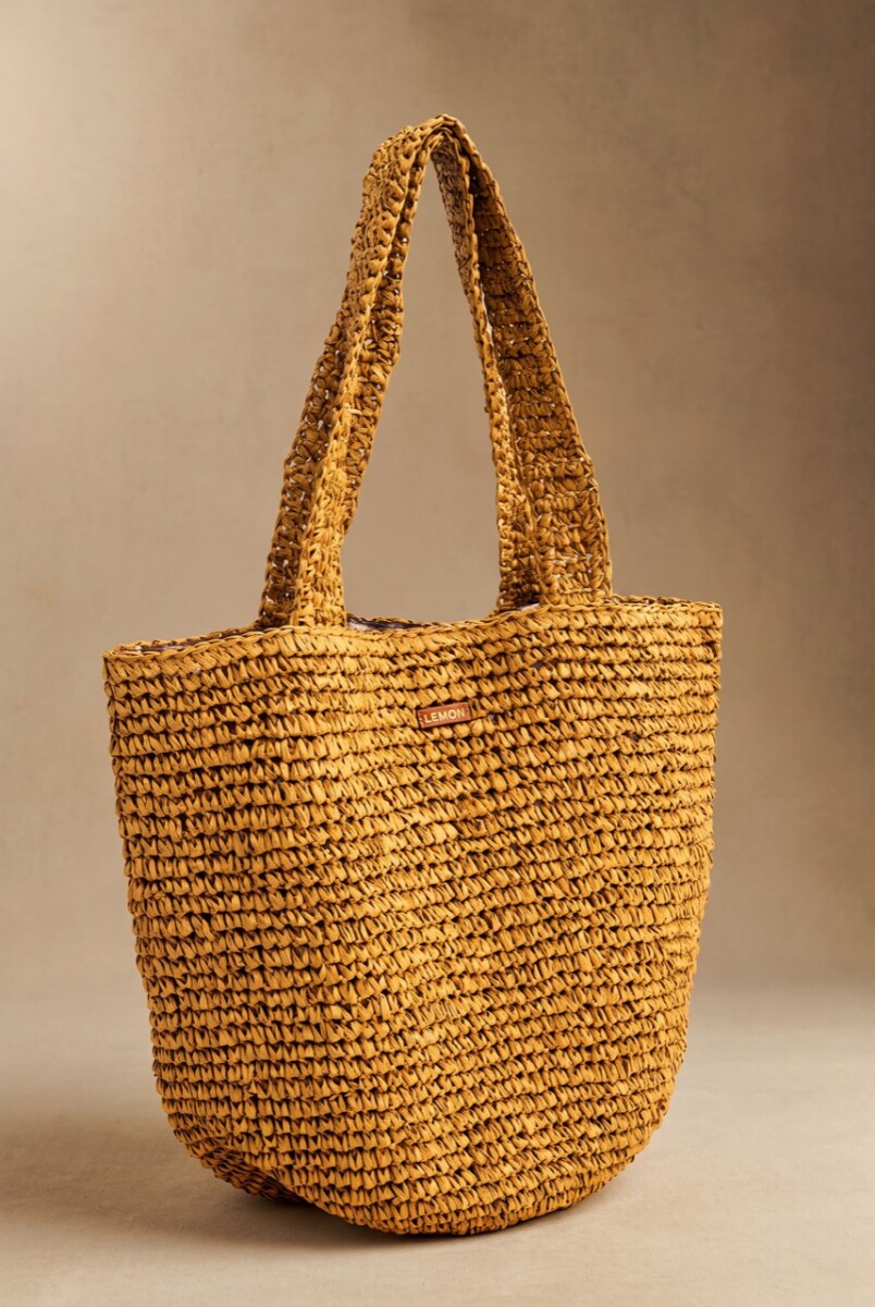 Bolso Trenzado - Camel 