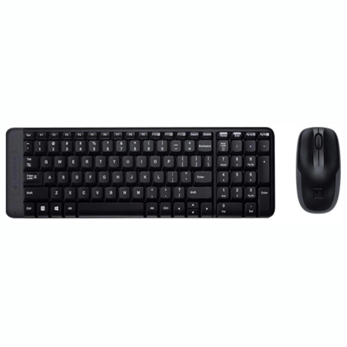Teclado Inalámbrico Español LOGITECH MK220 + Mouse Inalámbrico Black 