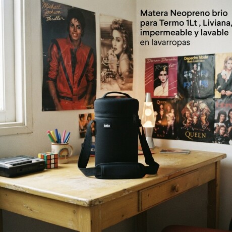 Matera Neopreno brio para Termo 1Lt Negro