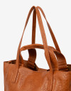 Shopper Shopper Con Doble Asa - Marron Suela