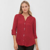 Blusa Botones BORDEAUX