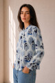 CAMISA DAMASCO AZUL