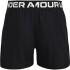 Play Up Solid Shorts-BLK BLK-001