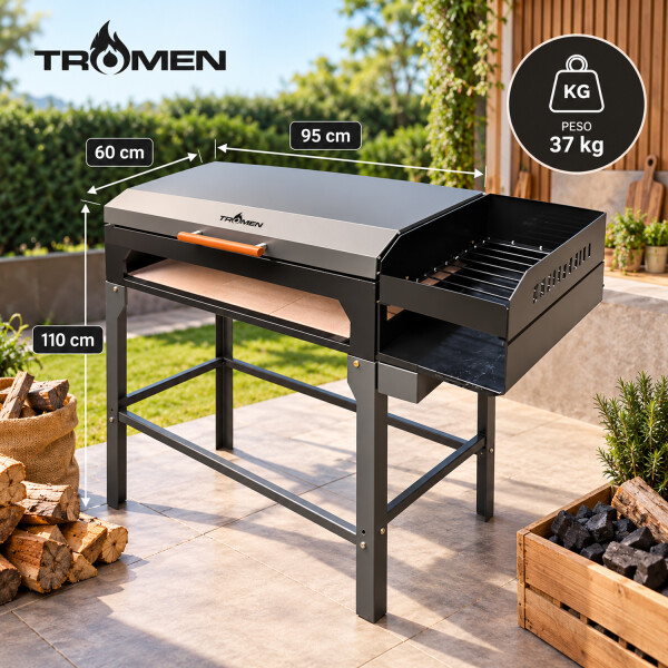 Parrilla A Leña Tromen Chulenguito Móvil 32342 PARRILLA TROMEN CHULENGUITO 32342