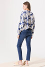 JEANS LISA MID BLUE Azul