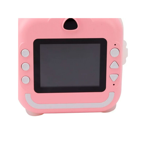 Camara Fotos Intantil Impresion Instantanea Digital Video Variante Color Rosa