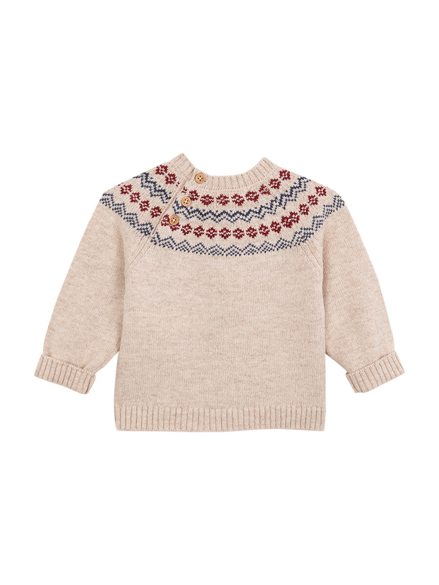 Jersey Greca Topo Melange