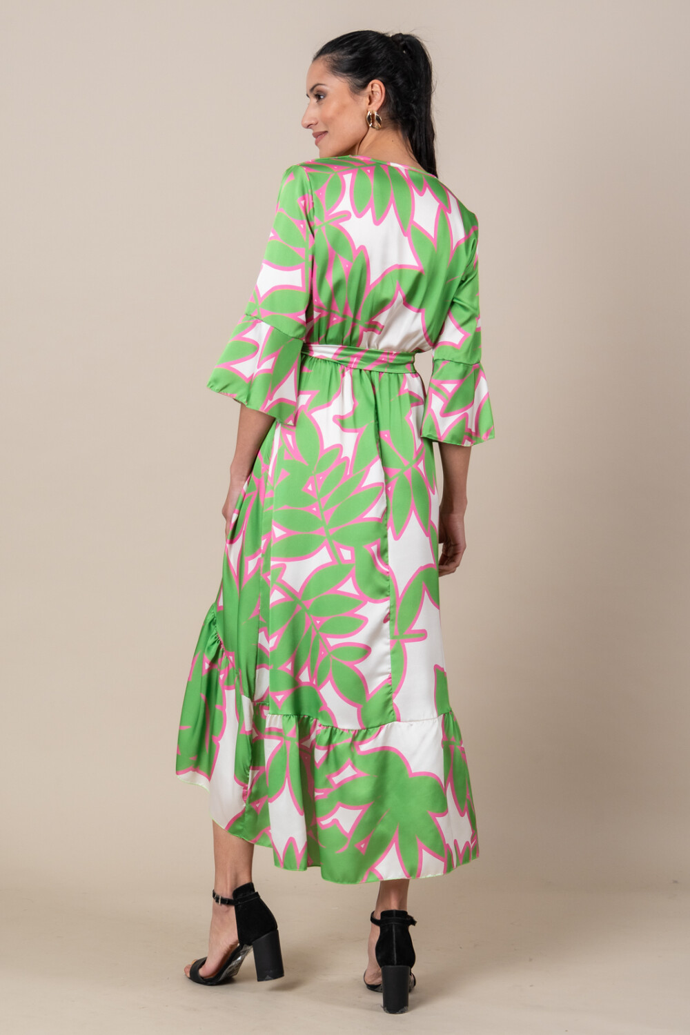 VESTIDO DUO Verde Manzana