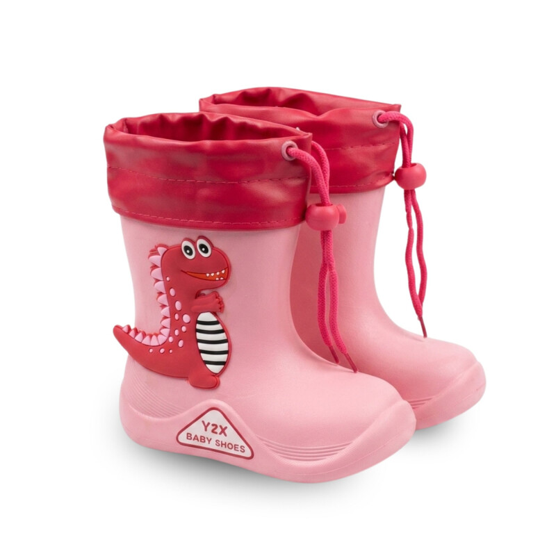 Botas de Lluvia - ACTIVE - Bota Lluvia de Niños - HQ-1908-1 Rosado