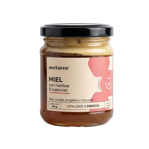 Miel Vitalidad y Energía 250g Nectáreo Miel Vit Y Energía Nectar 250g
