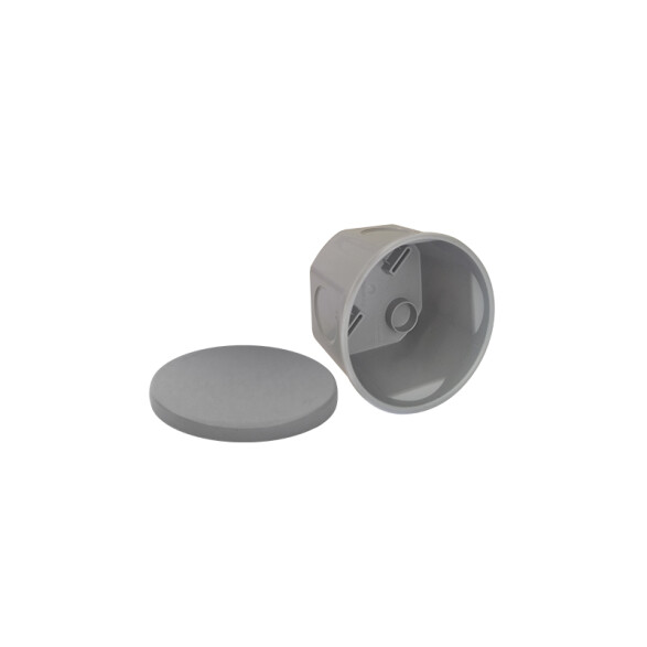 Caja estanca redonda IP55 80 x 50mm - Fusger C10367