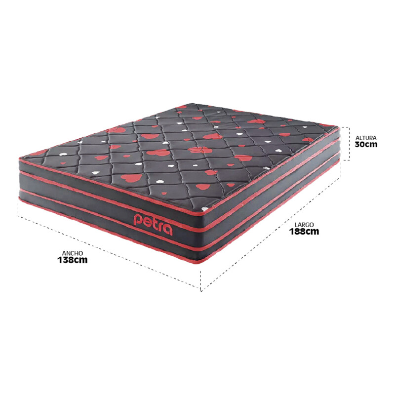 CAMA 2 PLAZAS TURCA PINO LUSTRE CERA CON COLCHÓN DOMUS Cama 2 Plazas Turca Pino Lustre Cera Con Colchón Domus