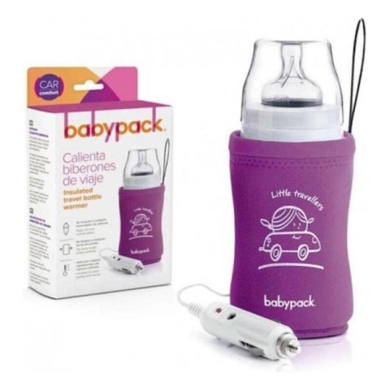 Calienta biberon Babyauto ideal para auto Púrpura
