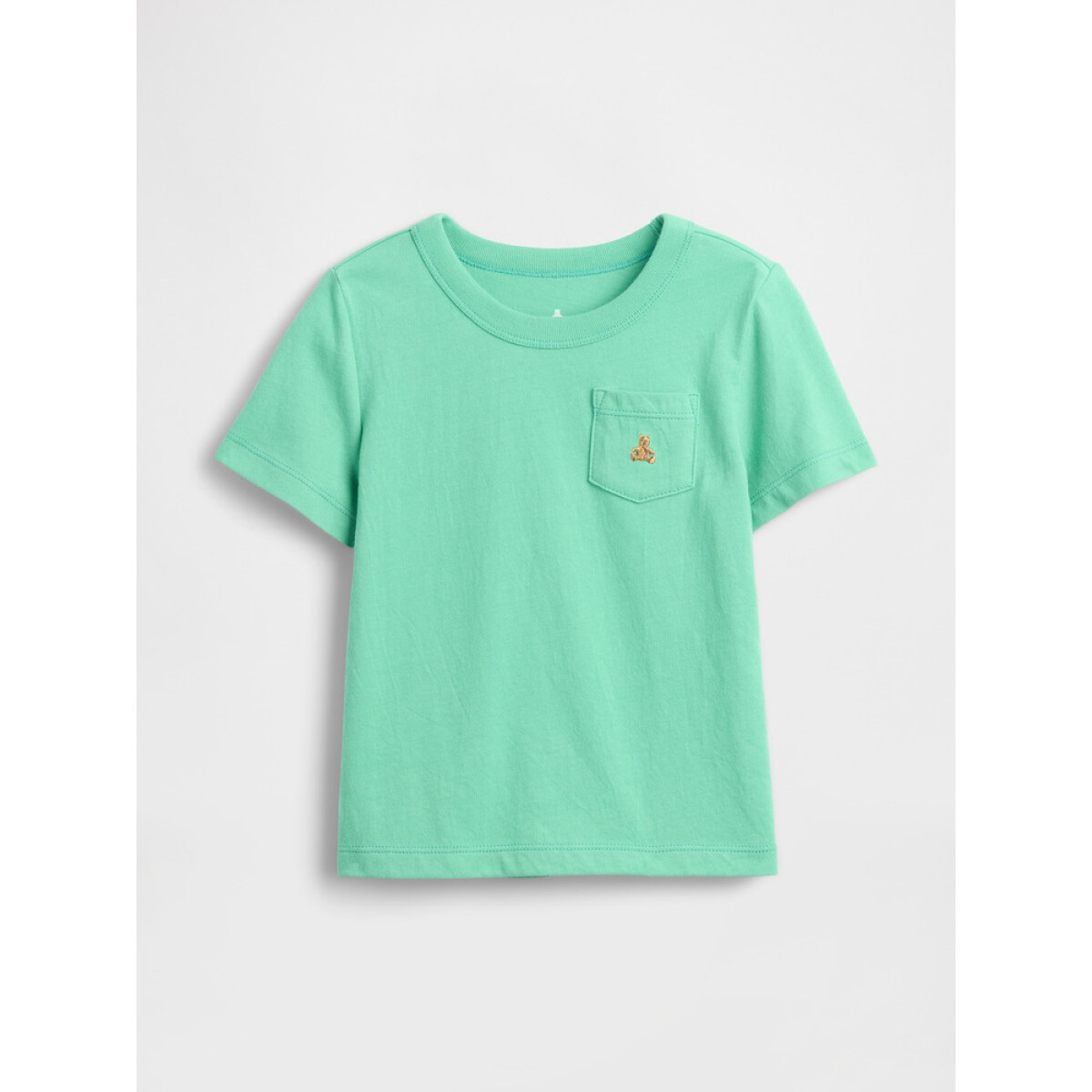 BF SS SOLID PKT TEE - BRIGHT MEADOW 