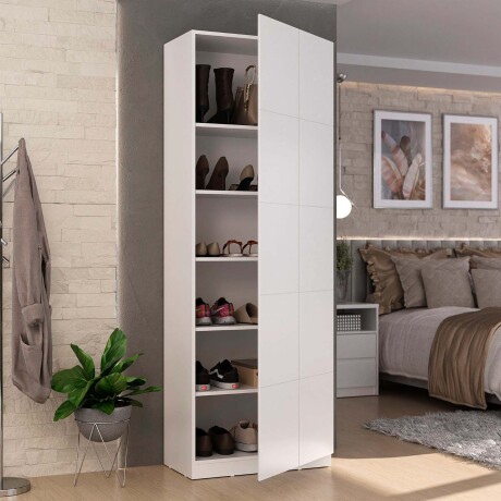 ZAPATERA MDF BLANCO SOUTH