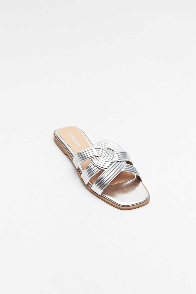 SANDALIA PADDOCK MARBA Plateado