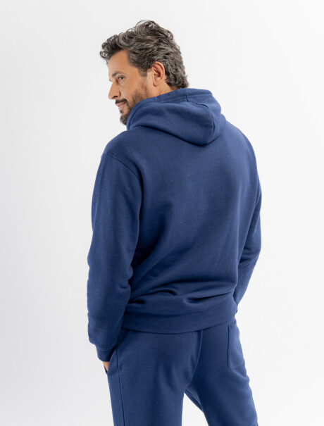 Canguro felpa Liam azul marino