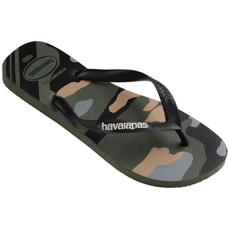 Ojotas Havaianas Top Camu Verde