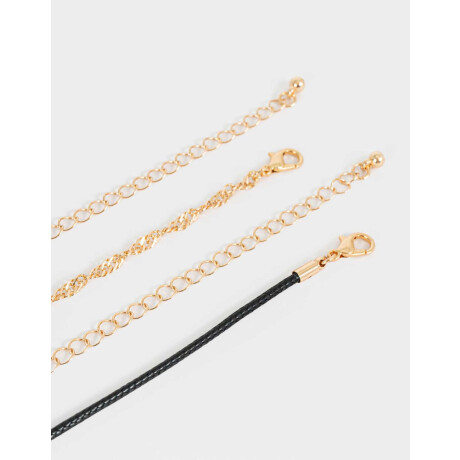 Set De Chokers Vaquita Dorado