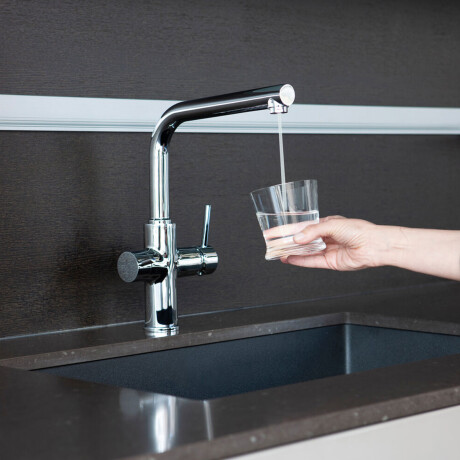 Grifería Cocina Clever Cromo Para Filtro CROMO