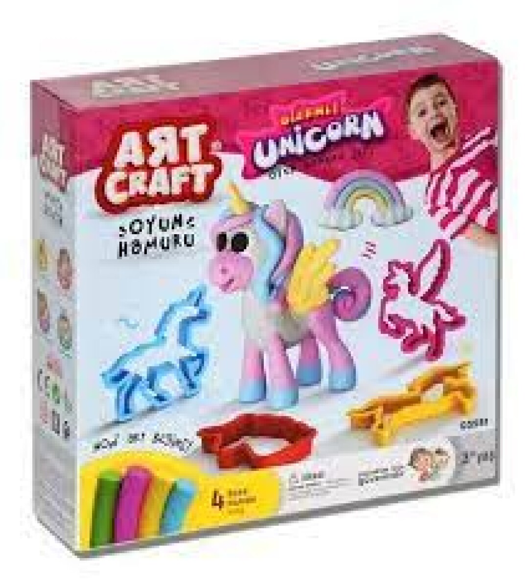 Set De Masa Art Craft Unicornios 