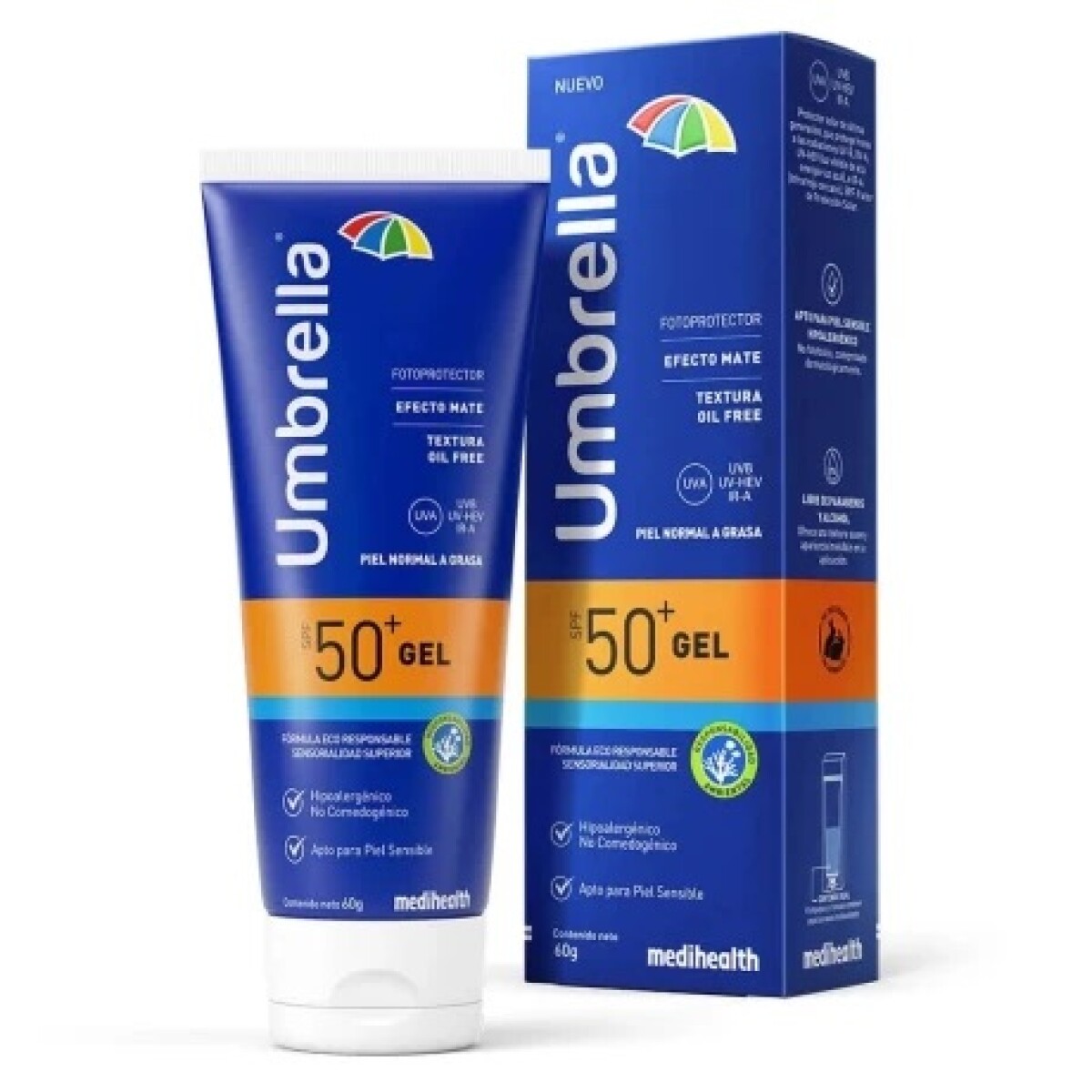 Umbrella 50+ Gel Tubo 60 gr 