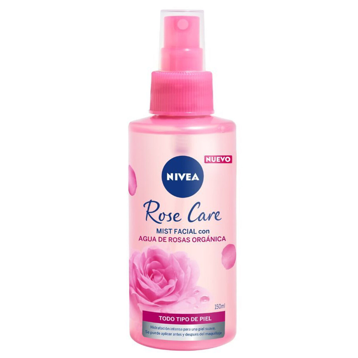 Crema Facial Hidratante en Gel Nivea Rose Care 150ml 