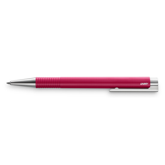Lapicera Bolígrafo Ballpoint Logo M+ Frambuesa TM negro Lamy 0