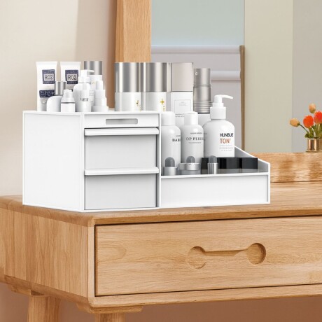 Organizador Cosmético Maquillaje Tocador Cajonera Baño Organizador Cosmético Maquillaje Tocador Cajonera Baño