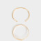 Pulseras Rígidas Sets Metal Pulseras Rígidas De Metal - Dorado