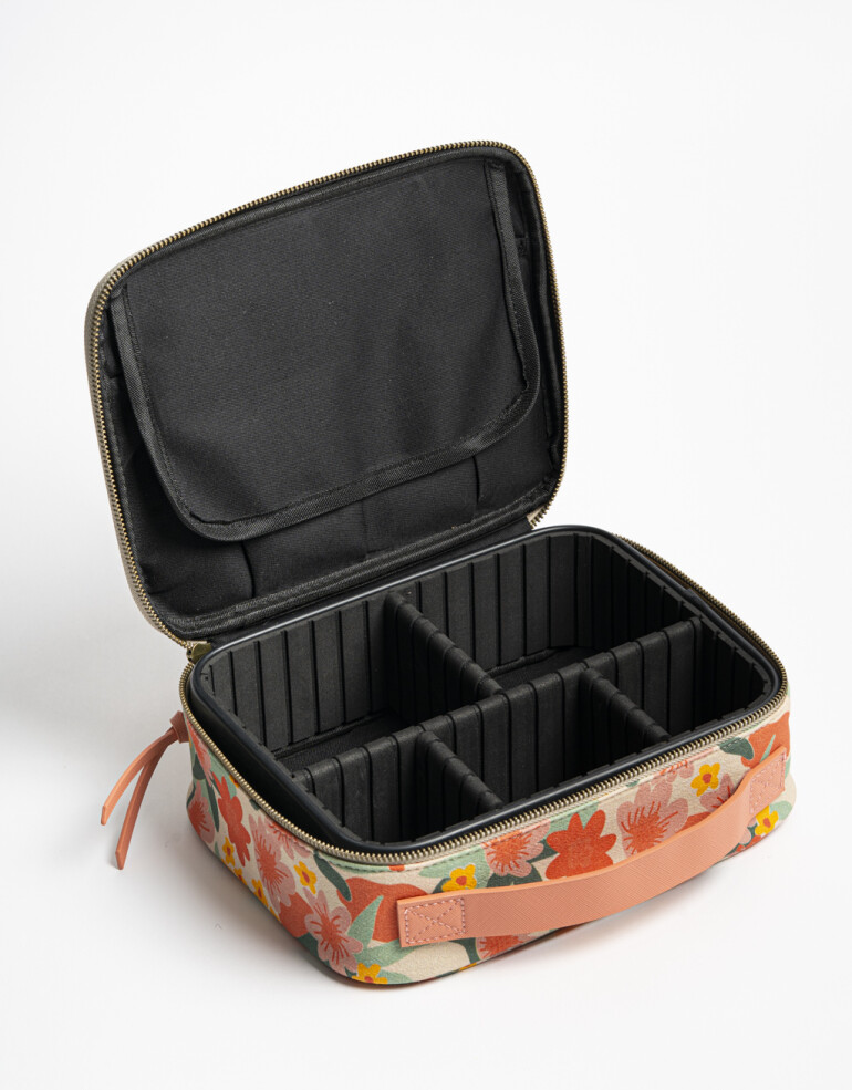 Porta Cosméticos Porta Cosméticos - Estampado Flores