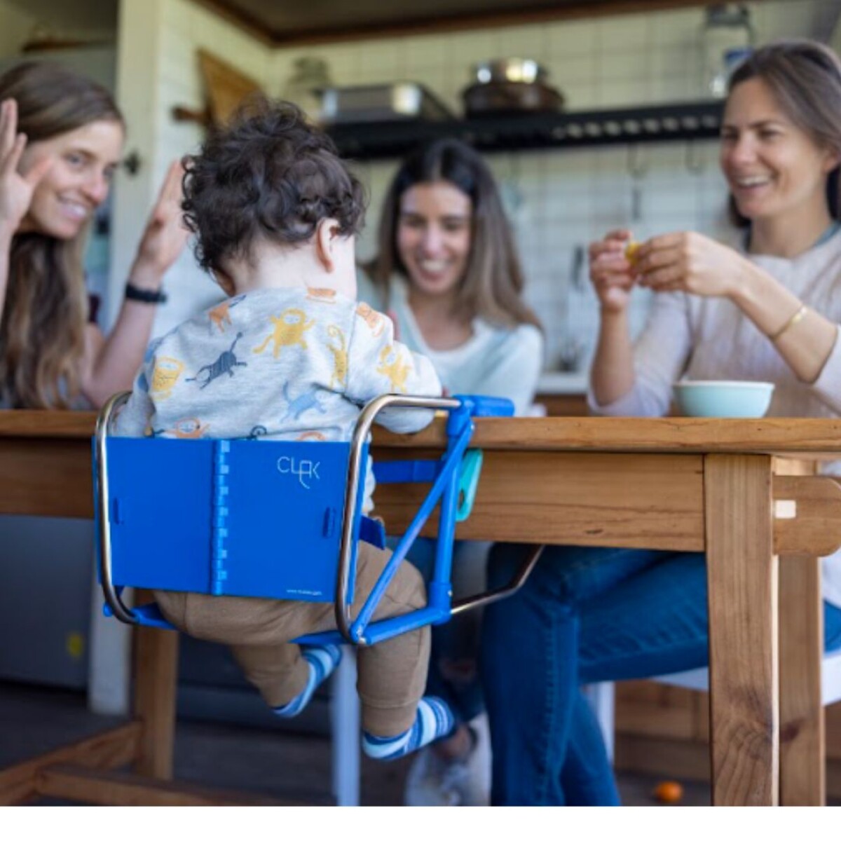 Silla de bebe para comer - Azul 