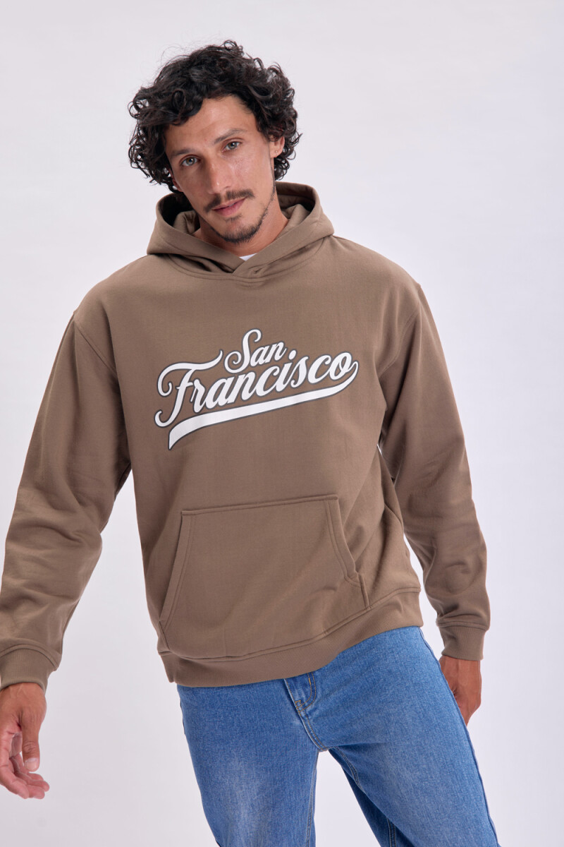 Canguro deportivo oversize - San Francisco Visón 