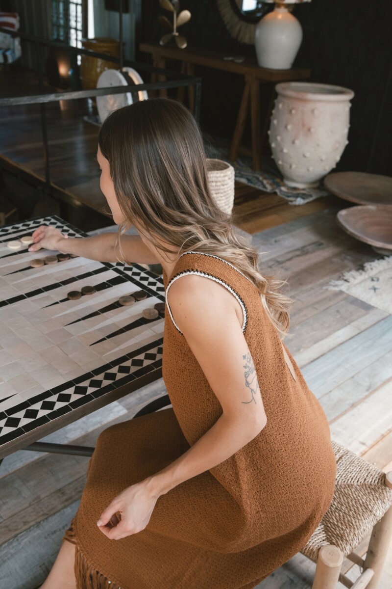 Vestido Noami MARRON
